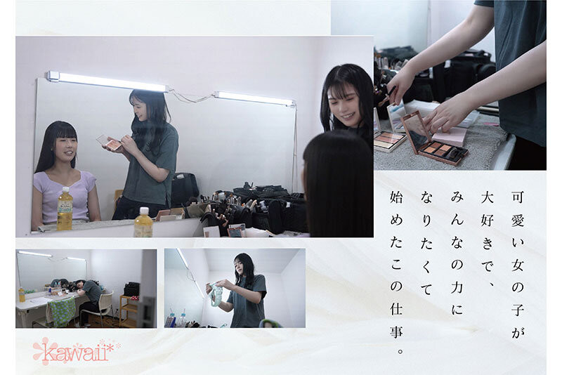 (CAWD-790)看女优看到想拍A片⋯只和1个人上床的美女化妆师下海惹!