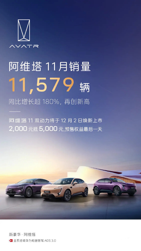 阿维塔官宣完成C轮110亿元融资 现有股东大幅增资 阿维塔官宣完成C轮110亿元融资 现有股东大幅增资