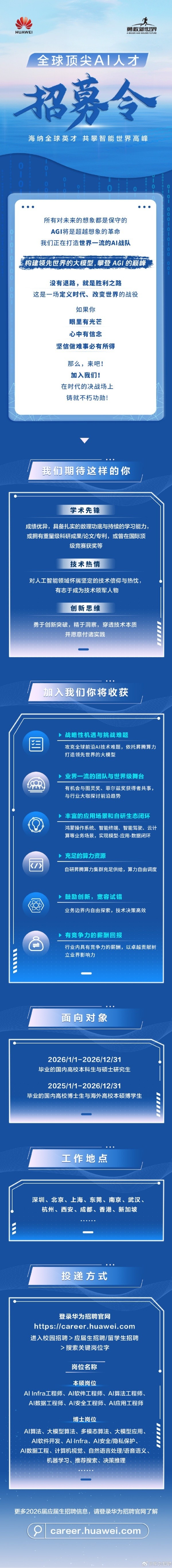 余承东招募全球顶尖AI人才 目标实现通用人工智能突破 余承东招募全球顶尖AI人才 目标实现通用人工智能突破