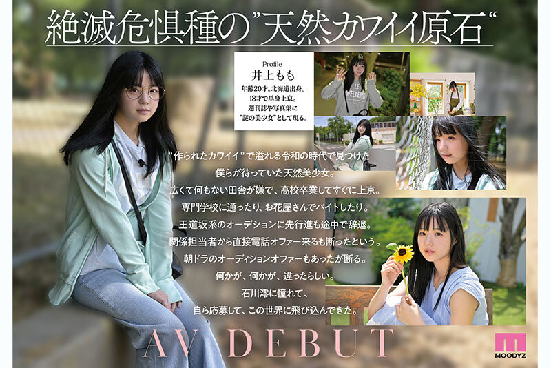井上桃(井上もも)出道作品番号及封面,井上桃个人简介