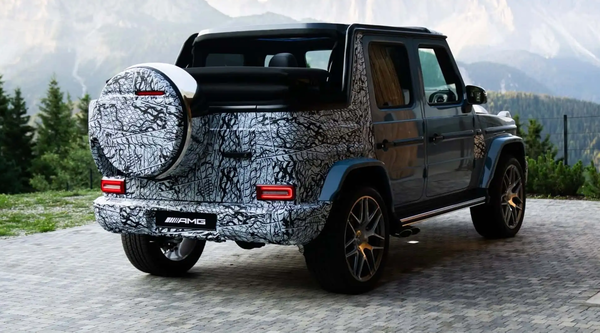 梅赛德斯-AMG G63敞篷版 梅赛德斯-AMG G63敞篷版谍照曝光 经典越野车回归